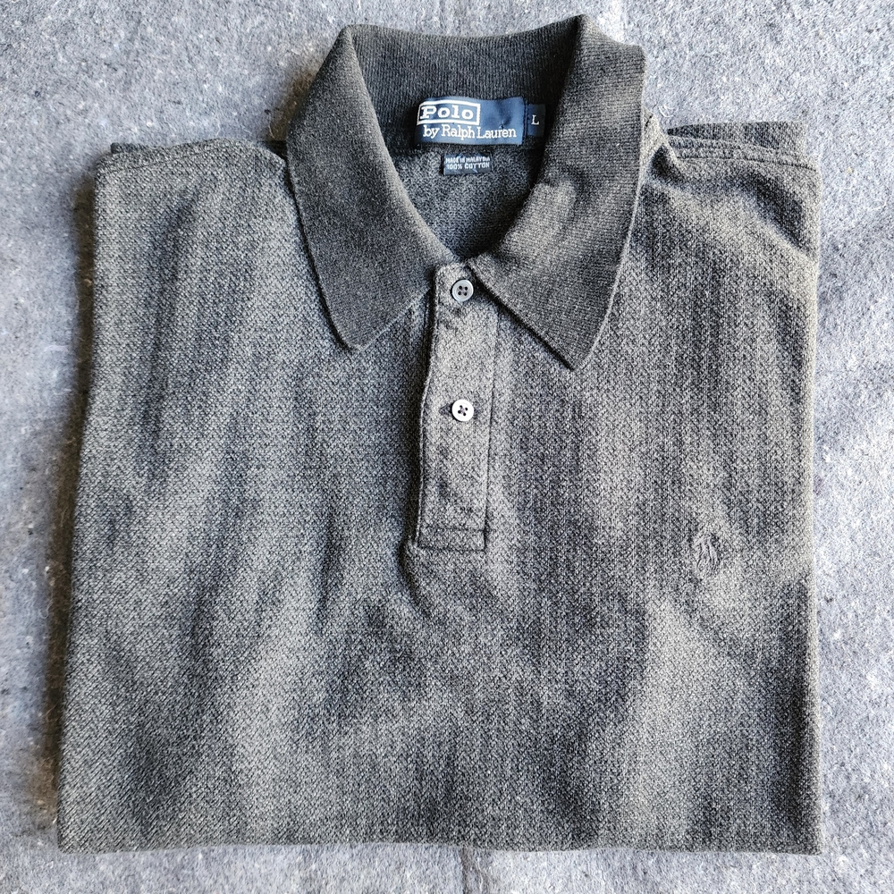 Polo by Ralph Lauren Gray Men's Long Sleve Shirt